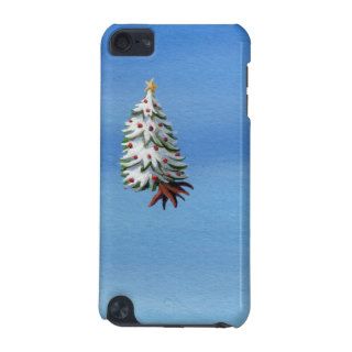 Christmas ipod cover tree holiday travel fun art iPod touch (5th generation) cases