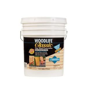Wolman 5 gal. Classic Clear Above Ground Wood Preservative 78904