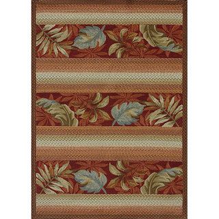 Hand hooked Country Red Rug (3'6 x 5'6) Alexander Home 3x5   4x6 Rugs