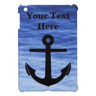 Anchor Graphic to personalize iPad Mini Cases