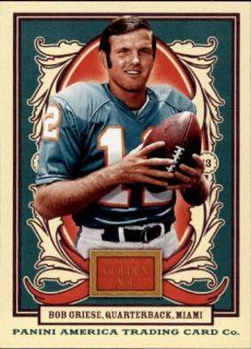 2013 Panini Golden Age #105 Bob Griese Sports Collectibles