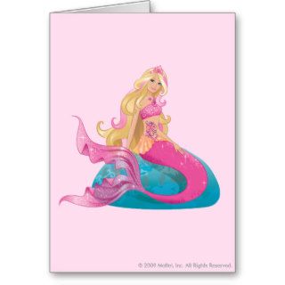 Barbie Mermaid 1 Greeting Card