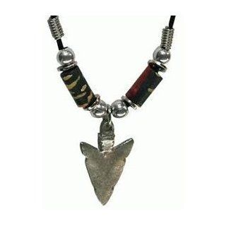 Fimo Bead Arrowhead Necklace (Colors Vary)  Other Products  