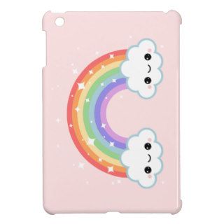 Kawaii Rainbow Twins Cover For The iPad Mini