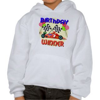 7th Birthday Race Car Birthday Sweatshirts