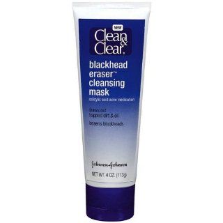Clean & Clear Blackhead Eraser Cleansing Mask 4 oz (113 g)  Facial Treatment Products  Beauty