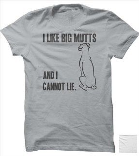 BumperPet BS 102_White_XS Extra Small I Like Big Mutts and I Cannot Lie T Shirt   White Health & Personal Care