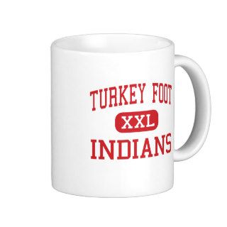 Turkey Foot   Indians   Middle   Edgewood Kentucky Mugs