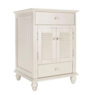 Foremost Cottage 24 in. W x 34 in. H x 21 in. D. Vanity Cabinet Only in Antique White CTAA2422D