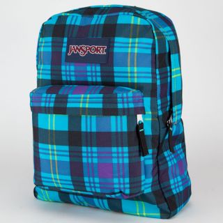 Superbreak Backpack Mammoth Blue Preston Plaid One Size For Men 2149852