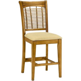 Hillsdale Bayberry Set of 2 Counter Height Dining Chairs, Oak