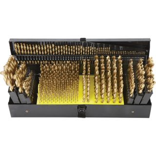 Ironton Titanium Drill Bit Set   327 Pc.