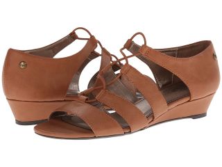 LifeStride Yolder Womens Wedge Shoes (Brown)