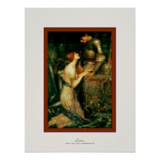 Lamia ~ John William Waterhouse Poster