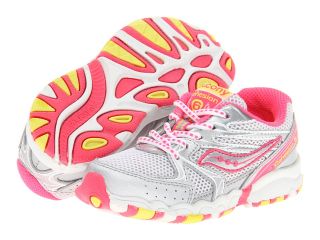 Saucony Kids Cohesion 6 LTT Girls Shoes (White)