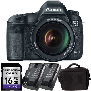 Canon EOS 5D Mark III DSLR Camera with 24 105mm IS Bundle Canon Digital SLR
