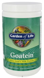 Garden of Life   Goatein Pure Goats Milk Protein Powder   454 Grams
