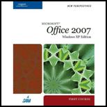 New Perspectives on Microsoft Office 2007, Windows XP Version