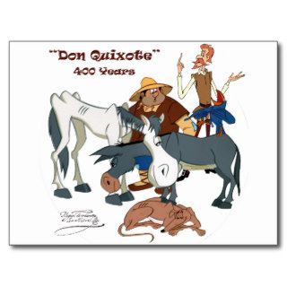 400 Years Don Quixote @QUIXOTEdotTV Post Cards