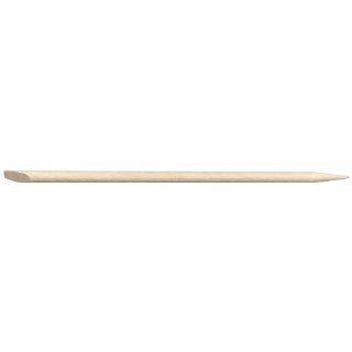 Perfect Stix Cuticle 2.75 Birchwood Cuticle Stick with one End bevel and one End point, 2 3/4" Length (Pack of 100)