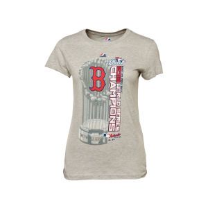 Boston Red Sox Majestic MLB 2013 World Series Womens Champ Clubhouse T Shirt