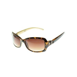 Nine & Co 9 & Co. Rectangular Sunglasses, Tortoise, Womens