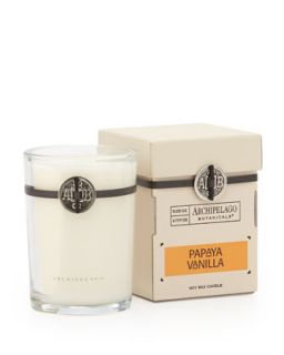 Papaya & Vanilla Soy Wax Candle