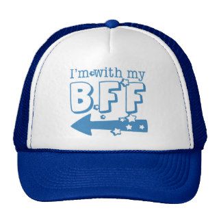 I'm With My BFF (left) Trucker Hat