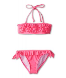 Seafolly Kids Oriental Garden Mini Tube Bikini Girls Swimwear Sets (Pink)