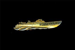 JOHN F KENNEDY PT 109 BOAT Tie clip CLASP  1960's ORIGINAL ANTIQUE MFG JOLLE  Home And Garden Products  