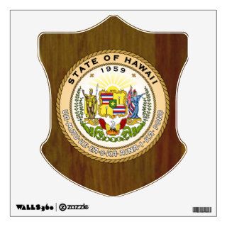 Hawaii State Seal Room Decals