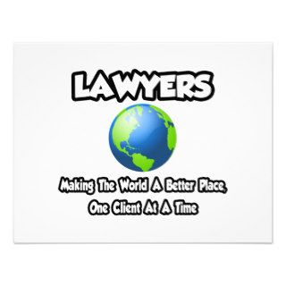 LawyersMaking the World a Better Place Custom Invitation