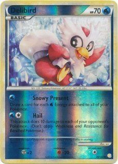 Pokemon Card Lot w/ Delibird Reverse Holofoil Card (39/123) 