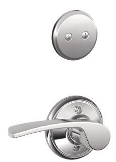 Schlage F94MER625RH Polished Chrome Interior Pack Merano Lever Right Handed Dummy Interior Pack from the F Series   Door Handles  