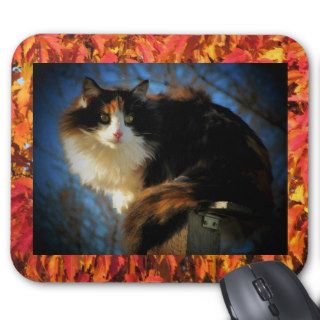 Leaf me alone mouse pads