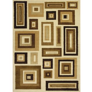 Allestra Maya Beige Area Rug (4' x 6') 3x5   4x6 Rugs