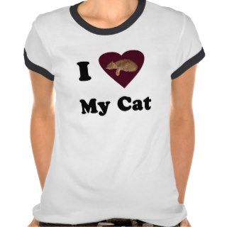 I Heart My Cat Shirt