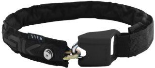 Hiplok Lite V 1.0 Chain Lock (All Black)  Chain Bike Locks  Sports & Outdoors