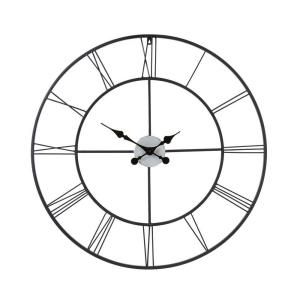 Home Decorators Collection Centurian 30 in. Dia. Metal Wall Clock WS1964R