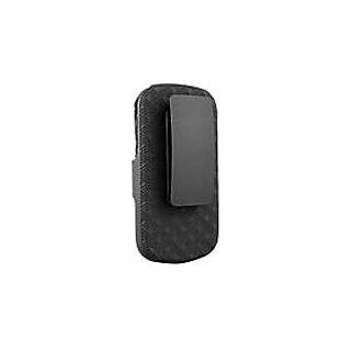 Verizon SAMU485HOC Shell and Holster Combo for Samsung Intensity III   Non Retail Packaging   Black Cell Phones & Accessories