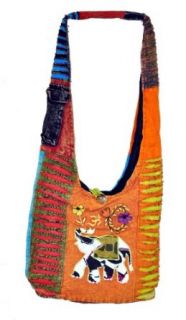 Mandala Tibetan Shop Bohemian Elephant Shoulder Bag, Monk Bag, #132 Shoes