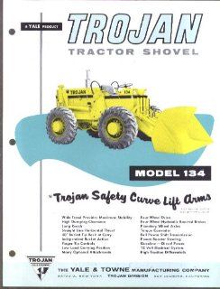 Yale & Towne Trojan Tractor Shovel Model 134 sell sheet 1960 Entertainment Collectibles