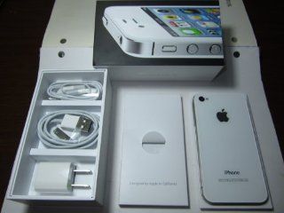 Apple Iphone 4 8gb White Quadband World GSM Phone International Version [Factory Unlocked] Cell Phones & Accessories