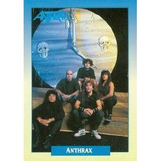 Anthrax trading Card (Anthrax) 1991 Brockum Rockcards #134 Entertainment Collectibles