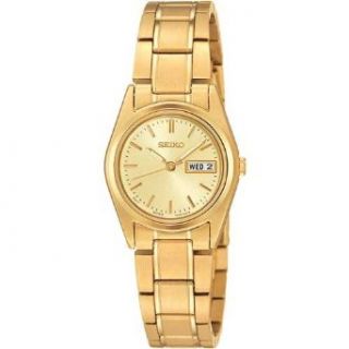 Seiko Women's SXA122 Functional Gold Tone Stainless Steel Watch at  Women's Watch store.