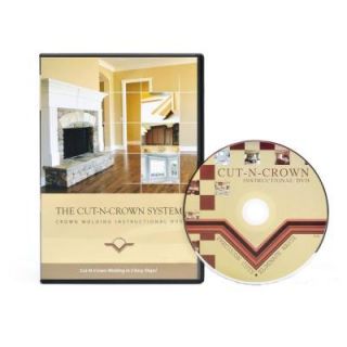 Cut N Crown Cutting Jig System, Crown Molding Instructional DVD 10DVD