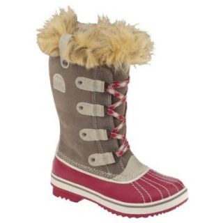 Sorel Tofino 1839   Winter Boot (Little Kid/Big Kid),Pink Lady/Pewter,4 M US Big Kid Shoes