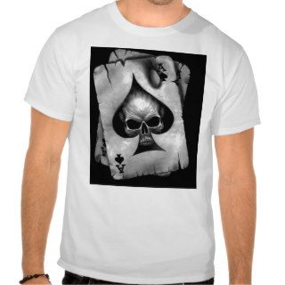 Skull Ace Of Spades T Shirt