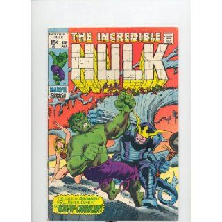 The Incredible Hulk, Vol. 1, No. 126 (April, 1970) Roy Thomas, Herb Trimpe, Stan Lee Books