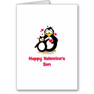 Happy Valentine's Son Greeting Cards